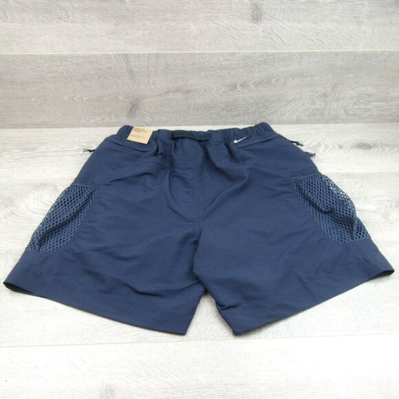 Nike ACG "Snowgrass" Cargo Shorts Mens Size Medium Thunder Blue NEW - Picture 10 of 15